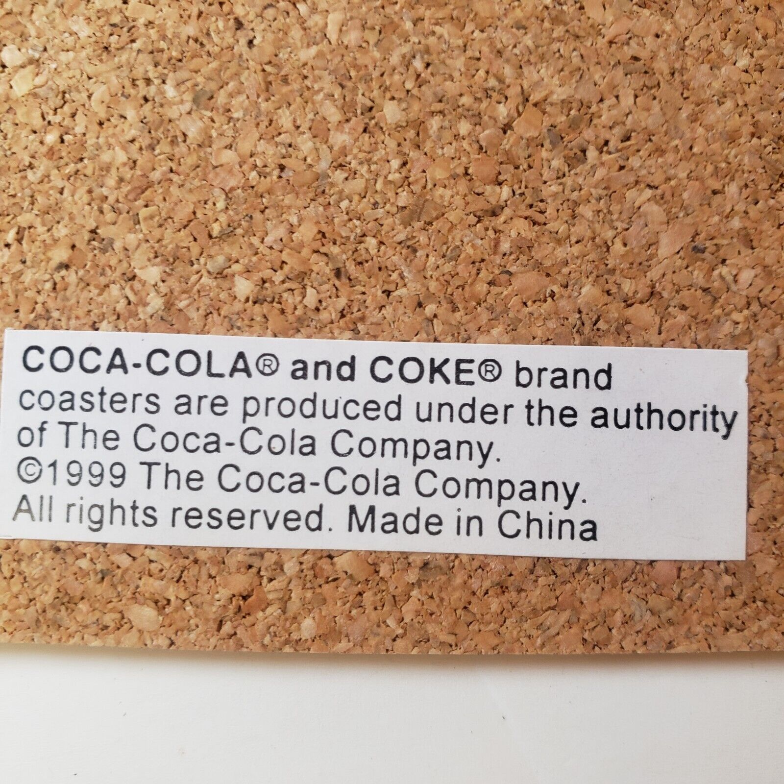 Lot of 8 Coca-Cola 1999 Vintage Santa Coasters