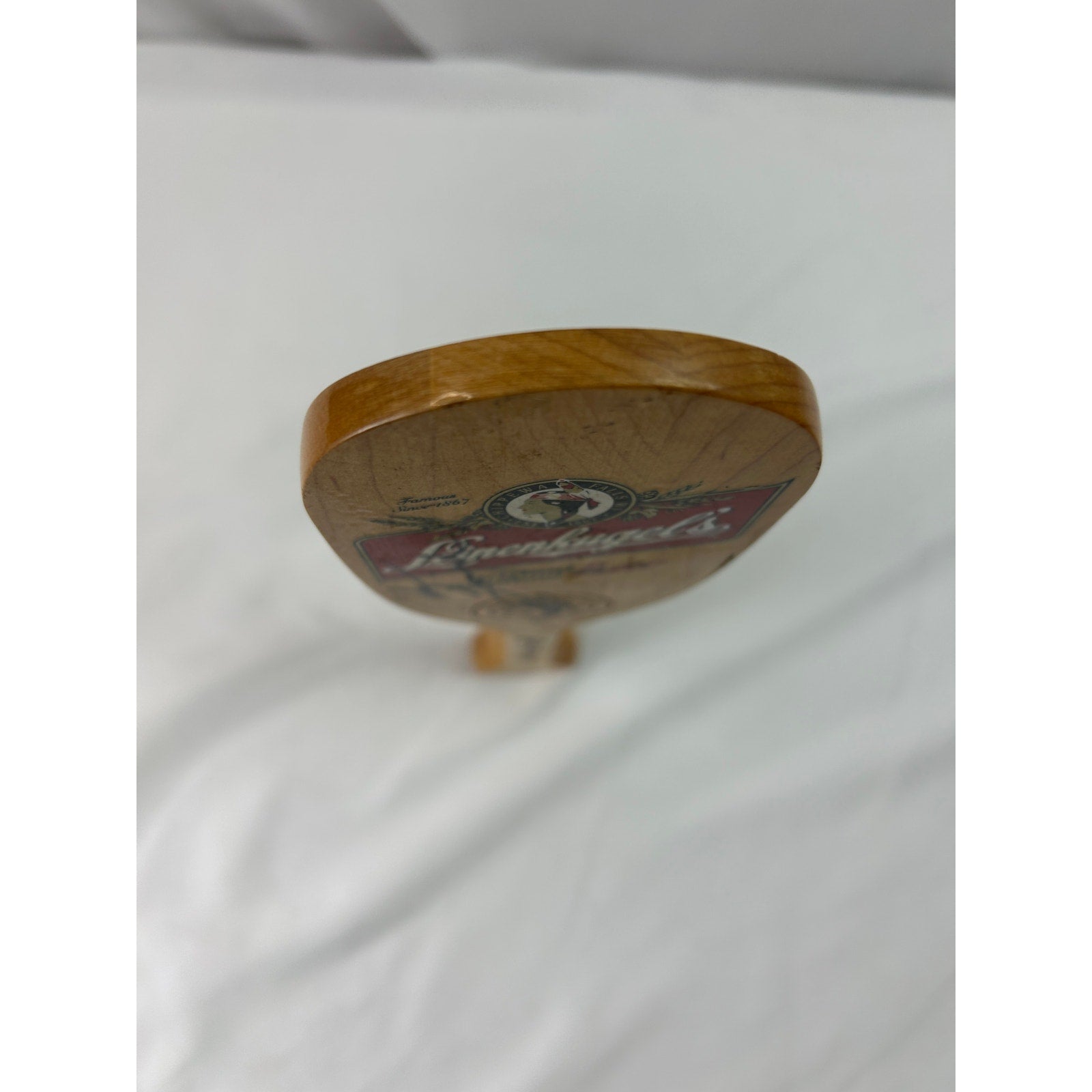 Leinenkugel's Jake Leinenkugel Signed Wood Beer Paddle Breweriana Advertising