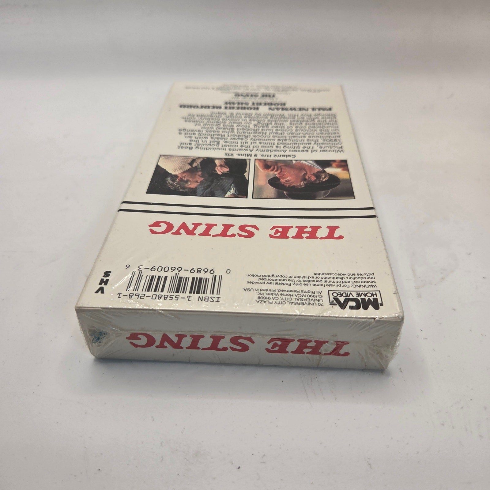 The Sting VHS Sealed 1979 MCA Vintage Paul Newman Robert Redford