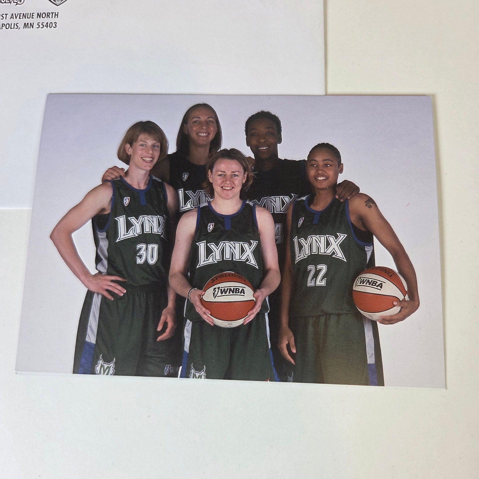 Minnesota Timberwolves & Lynx 2003 Seasons Greetings Team Holiday Card