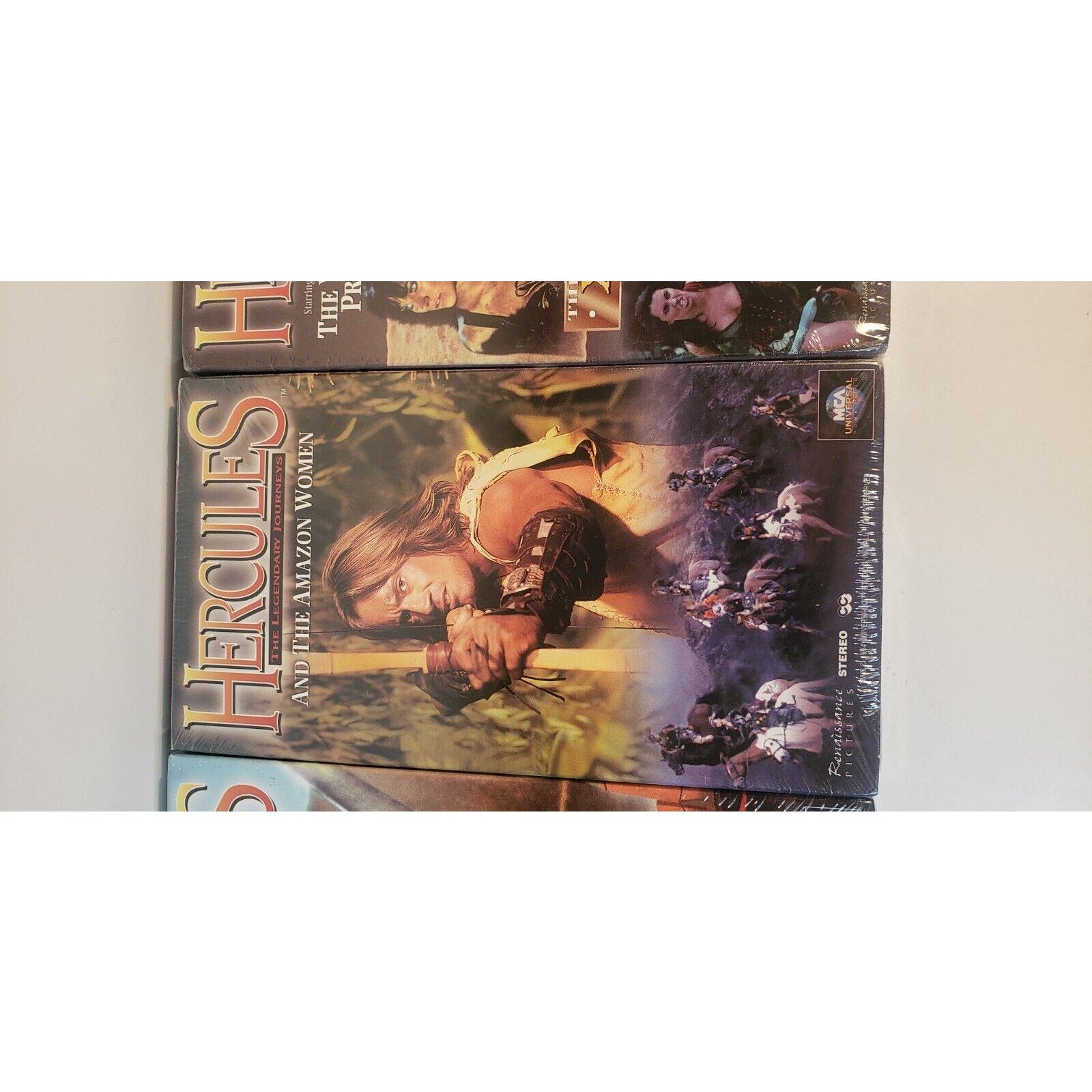 Lot of 3 Hercules The Legendary Journeys VHS New Sealed Kevin Sorbo