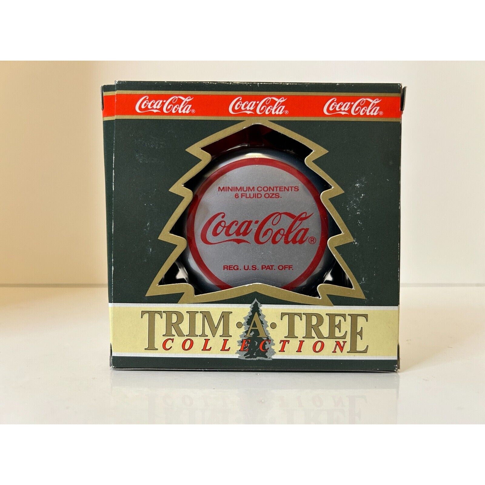 Coca-Cola Trim-A-Tree Collection Ornaments Set of 3 – Vintage 1990s x85