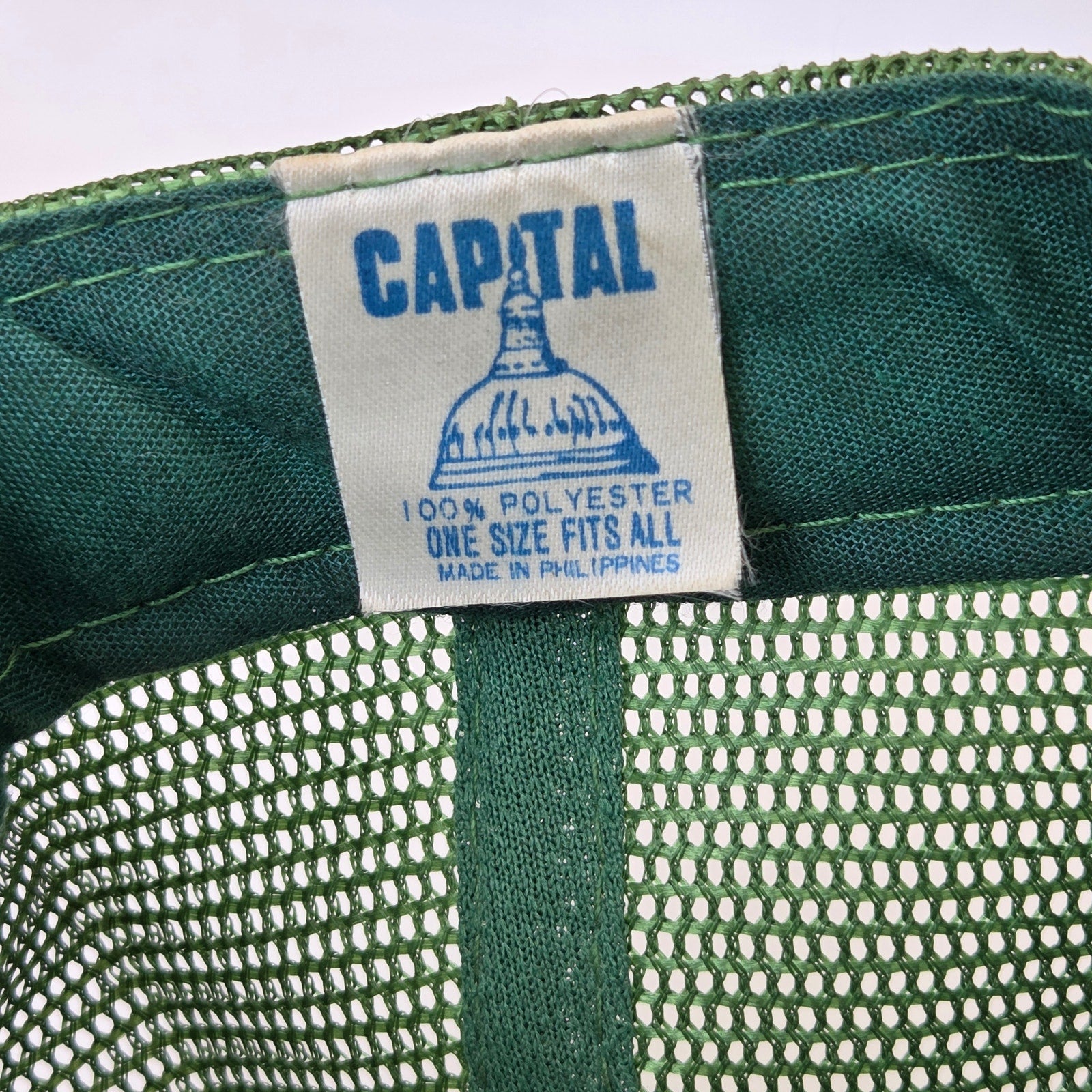 John Deere Farmfest 1986 Vintage Trucker Hat Capital Snapback OSFA Cap