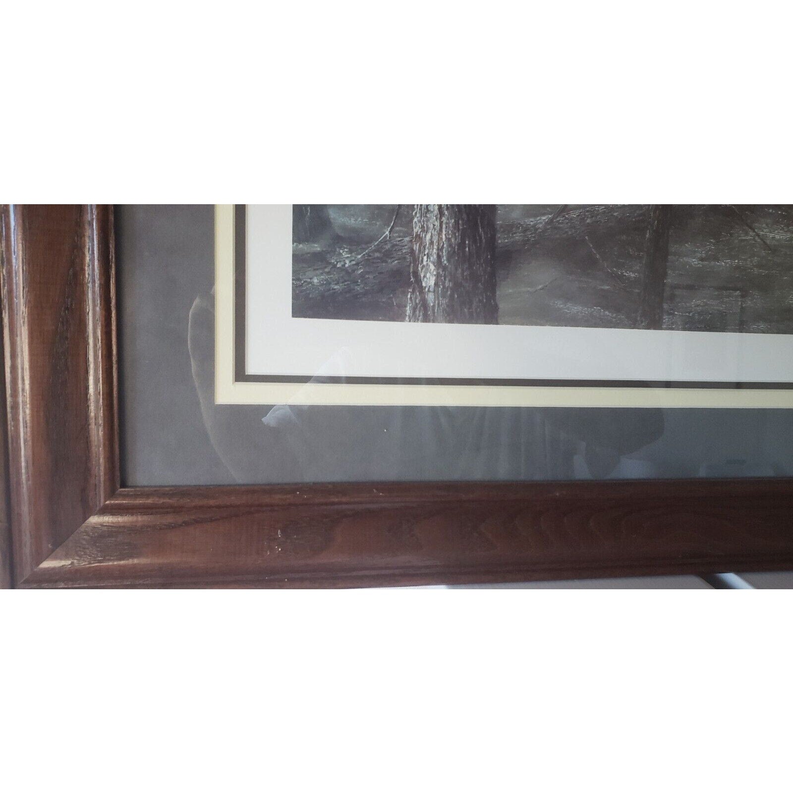 Kevin Daniel "The Consequence of Fire" Framed Art Print LE 81/450 w/ COA 44"x33"