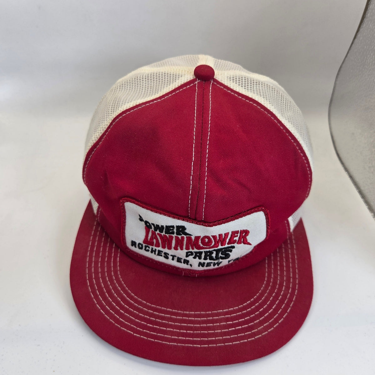 Vintage K-Products Power Lawnmower Parts Rochester NY Trucker Snapback Hat
