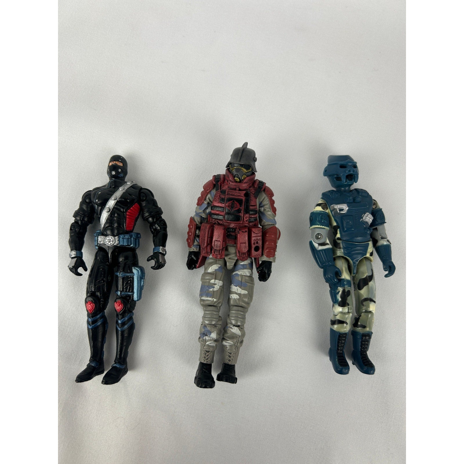 GI Joe Cobra Lot Iron Grenadier v2 Iron Grenadier v8 Alley Viper v5