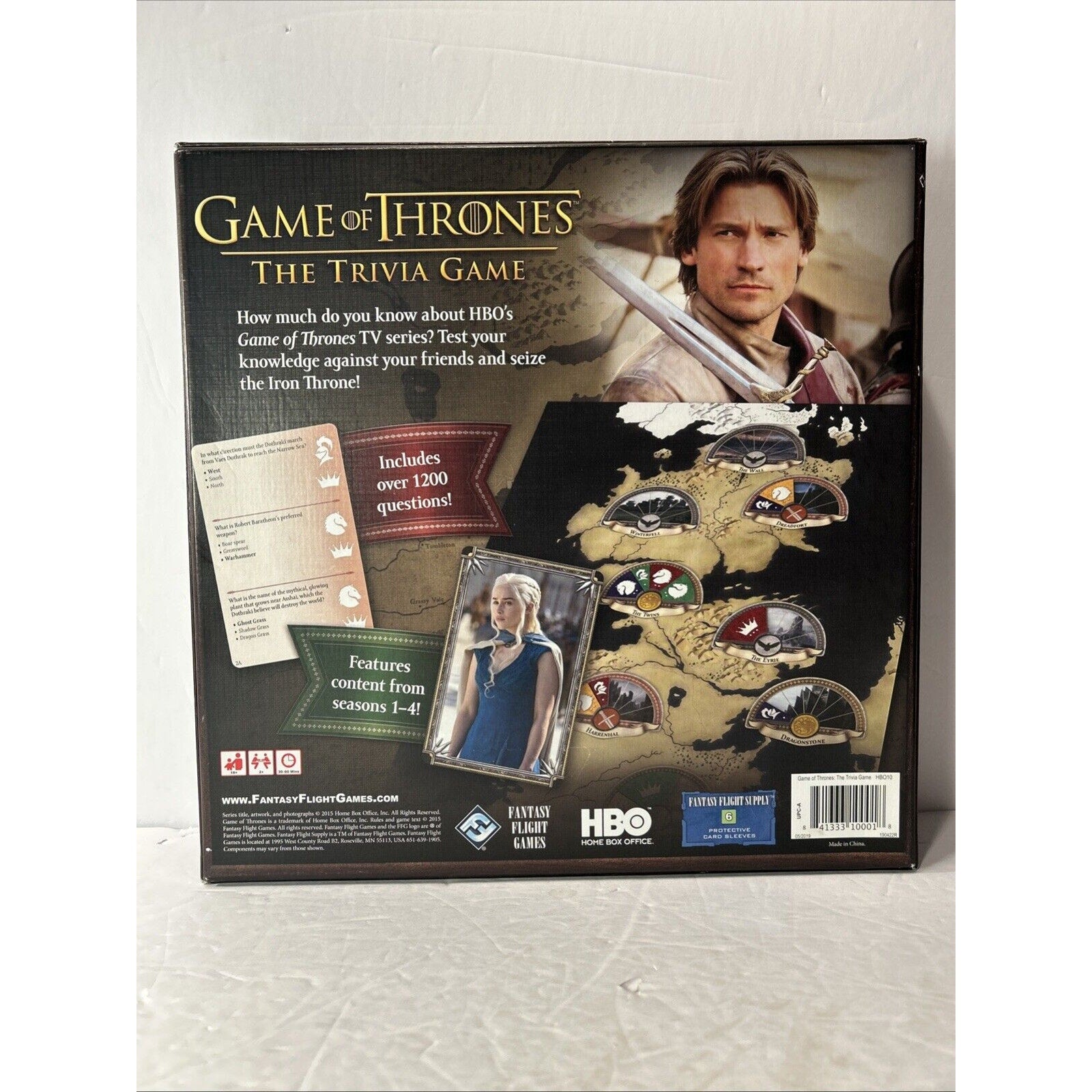 Game Of Thrones 2015 HBO THE TRIVIA GAME - Brand New In Box