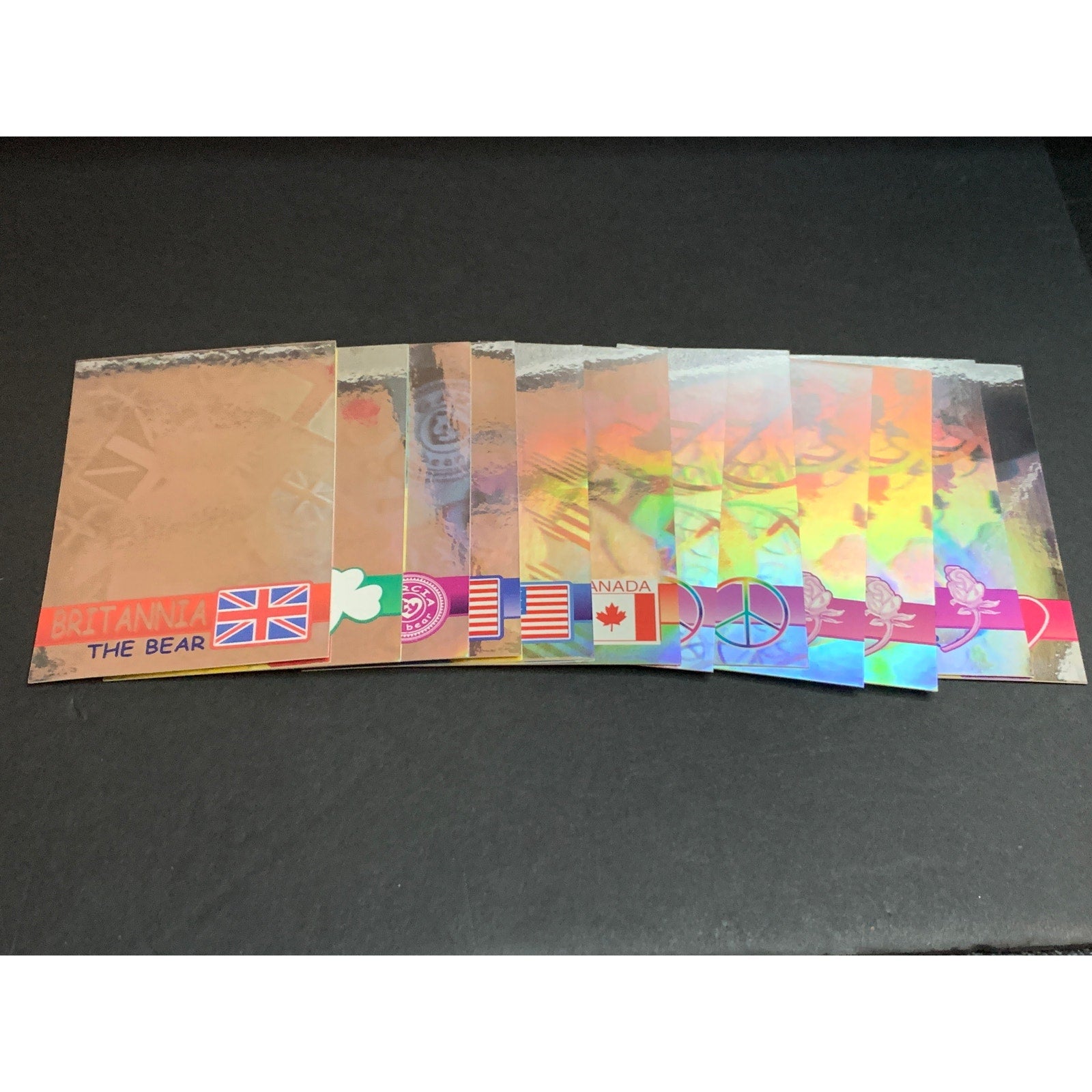 Ty BBOC Series 2 Rare Bears Blue Hologram Lot of 12