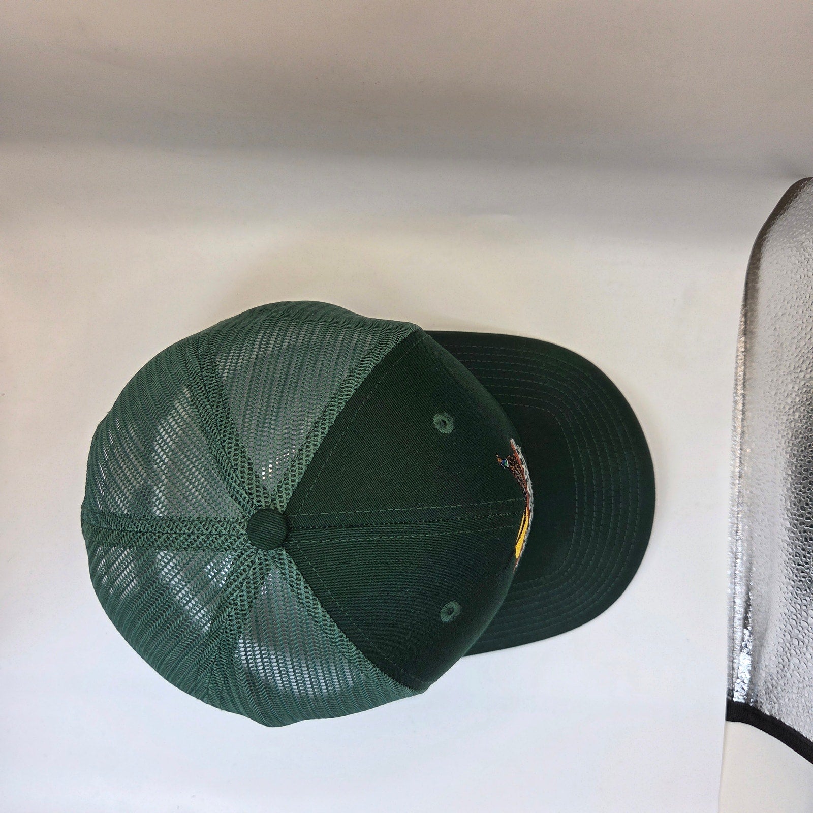 Pheasants Forever Richardson 112 Green Mesh Snapback Trucker Hat Cap