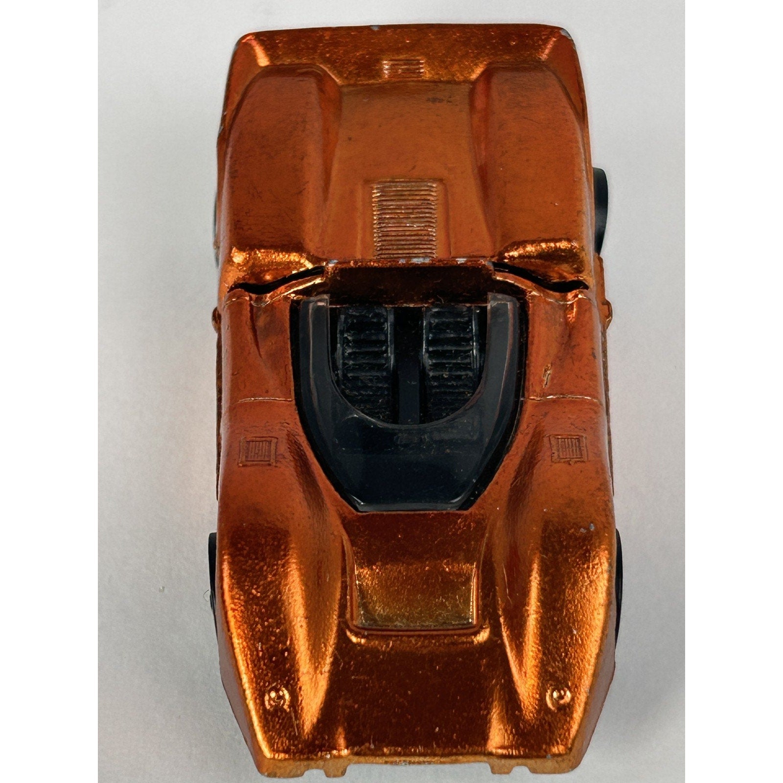 Vintage Hot Wheels 1969 McLaren M6A Redline Diecast Car W/Button