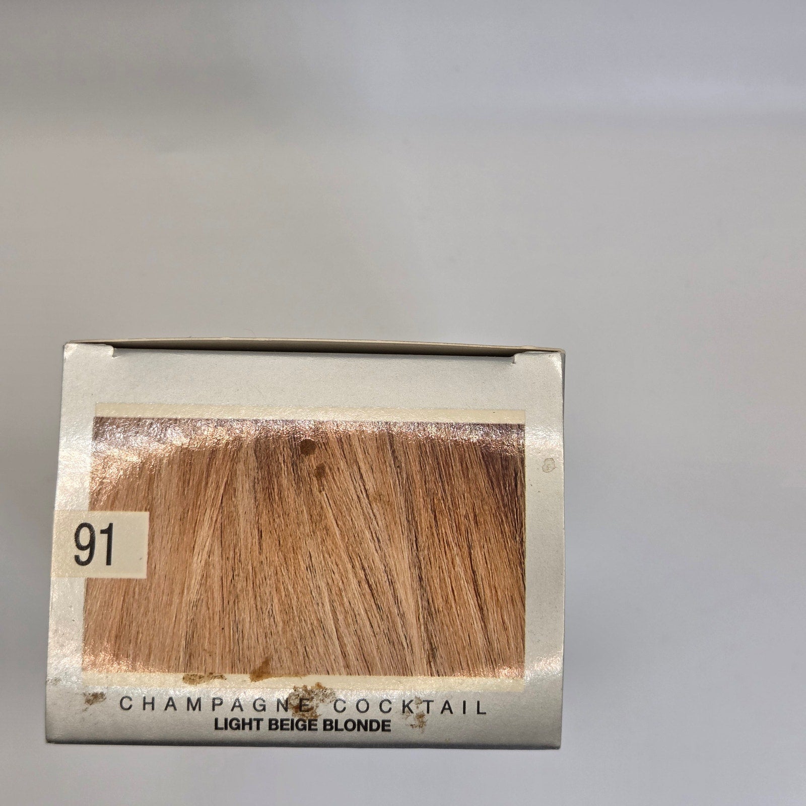 L’Oreal Feria 91 Champagne Cocktail Light Beige Blonde Hair Color NOS