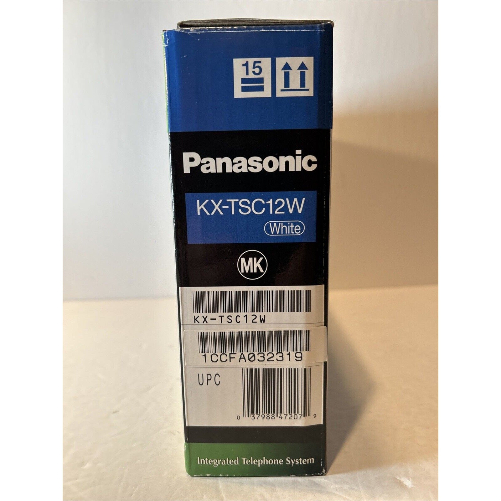 Panasonic KX-TSC12W Corded Landline Phone Caller ID 2-Line System White NIB