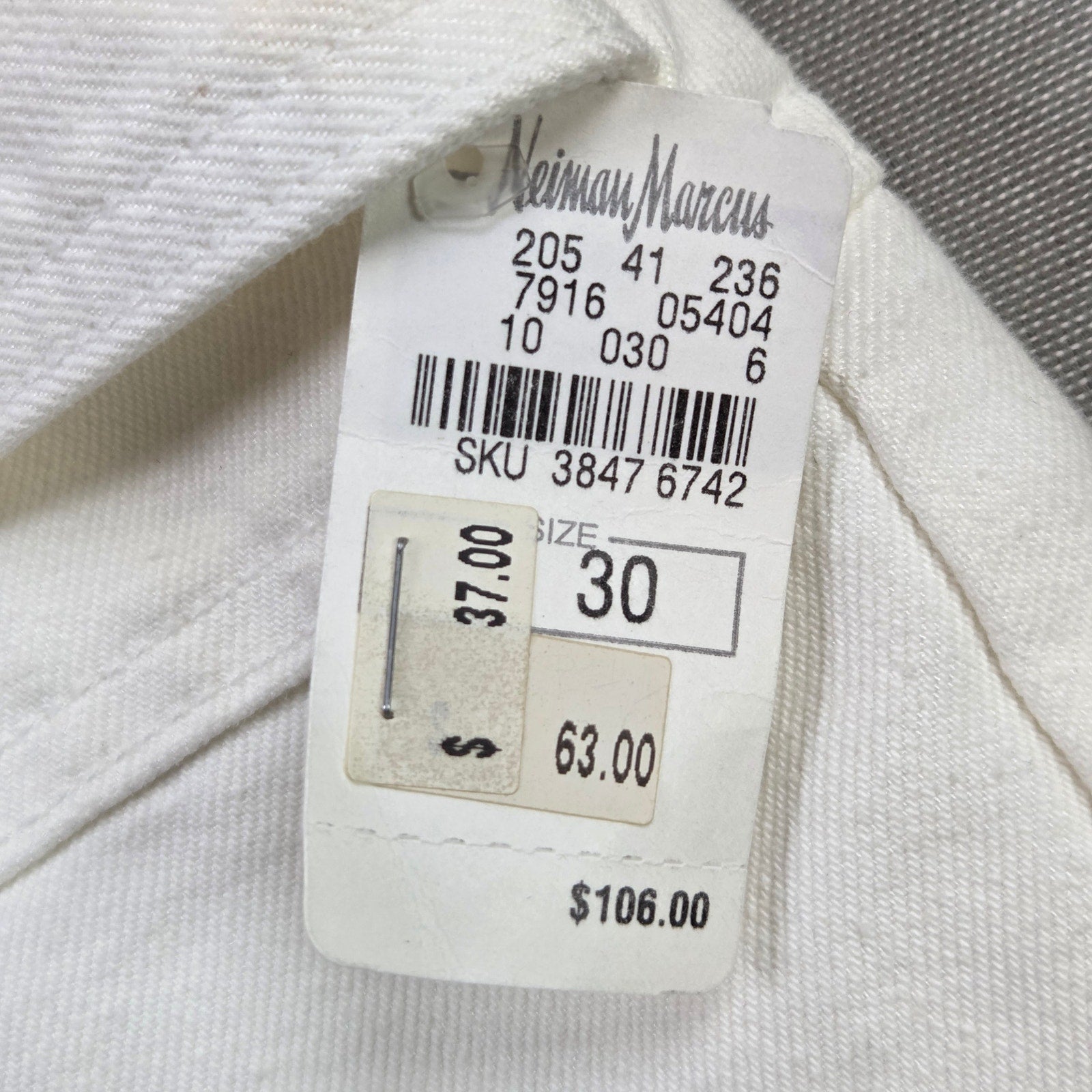 Juicy Jeans USA White Low Rise Flare Bell Bottom Pants Women’s Size 30