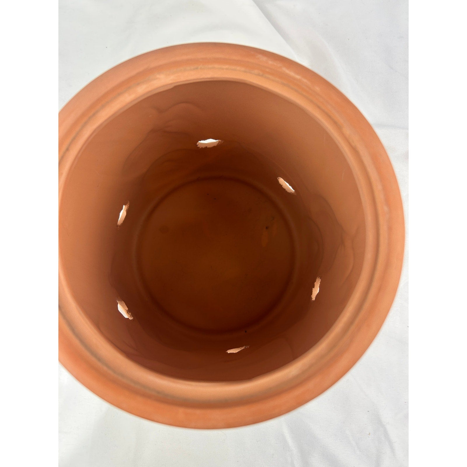 Terracotta Garlic Keeper Vented Storage Jar Boston Warehouse 1994