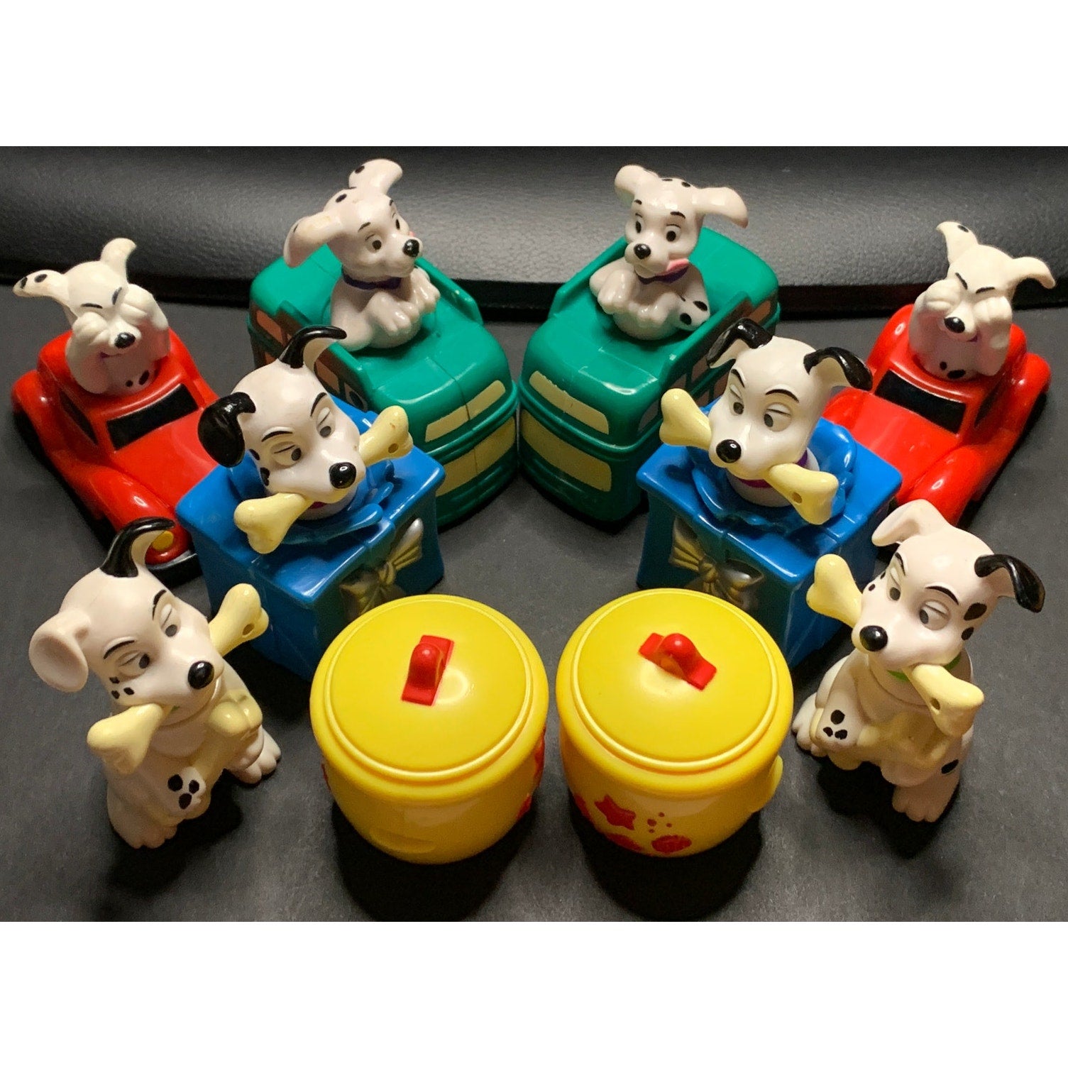 1996 McDonalds Disney 101 Dalmatians Complete Set 101 Toys Plus 5 Duplicates