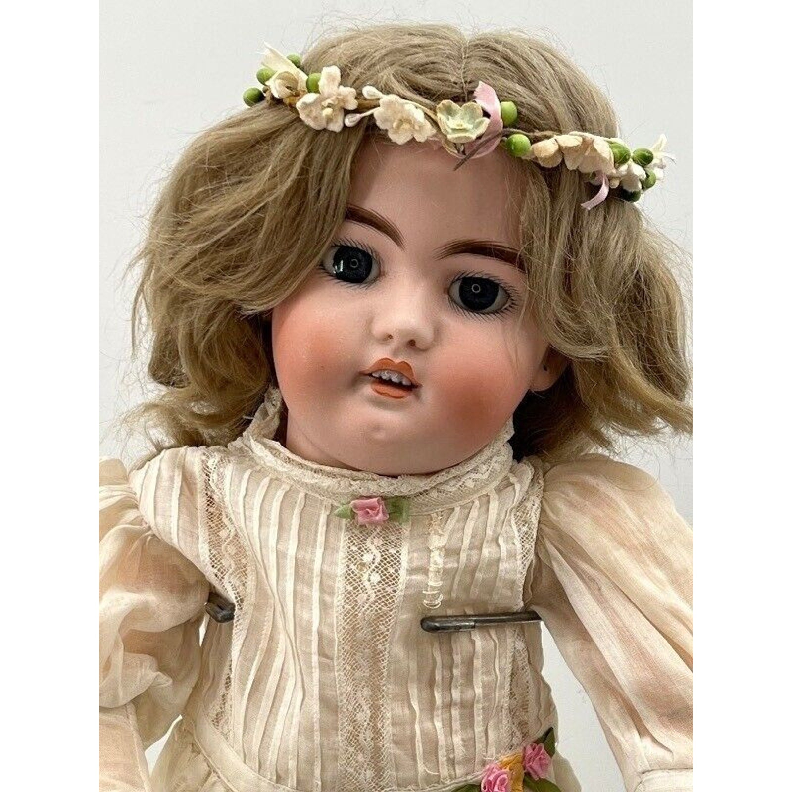 Antique Simon & Halbig DEP 1079 Bisque Doll 20" German Composition Body