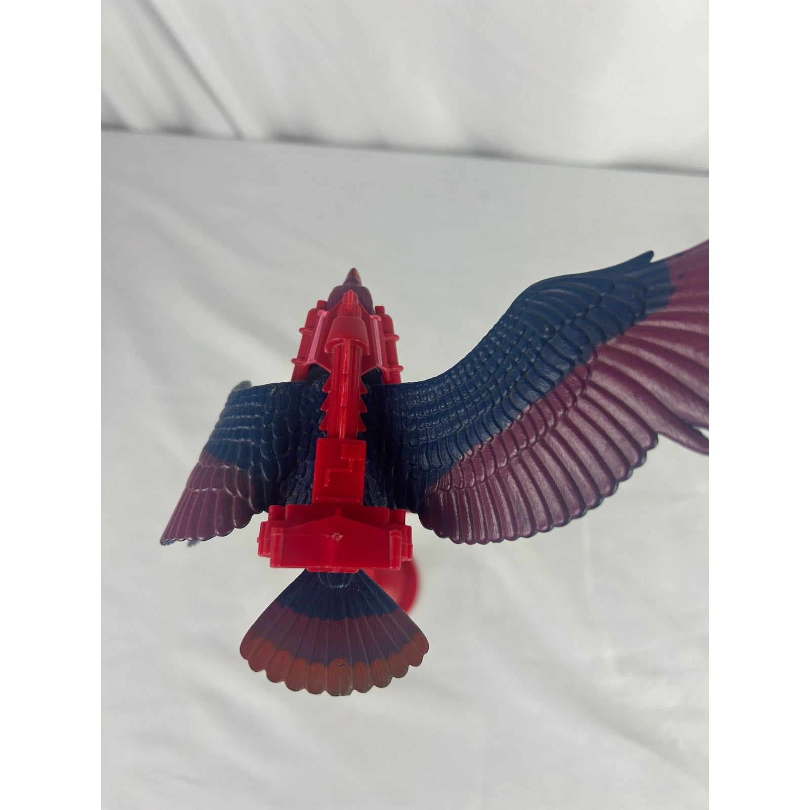 Vintage Masters of the Universe Screeech Bird w Perch Harness 1983 Mattel