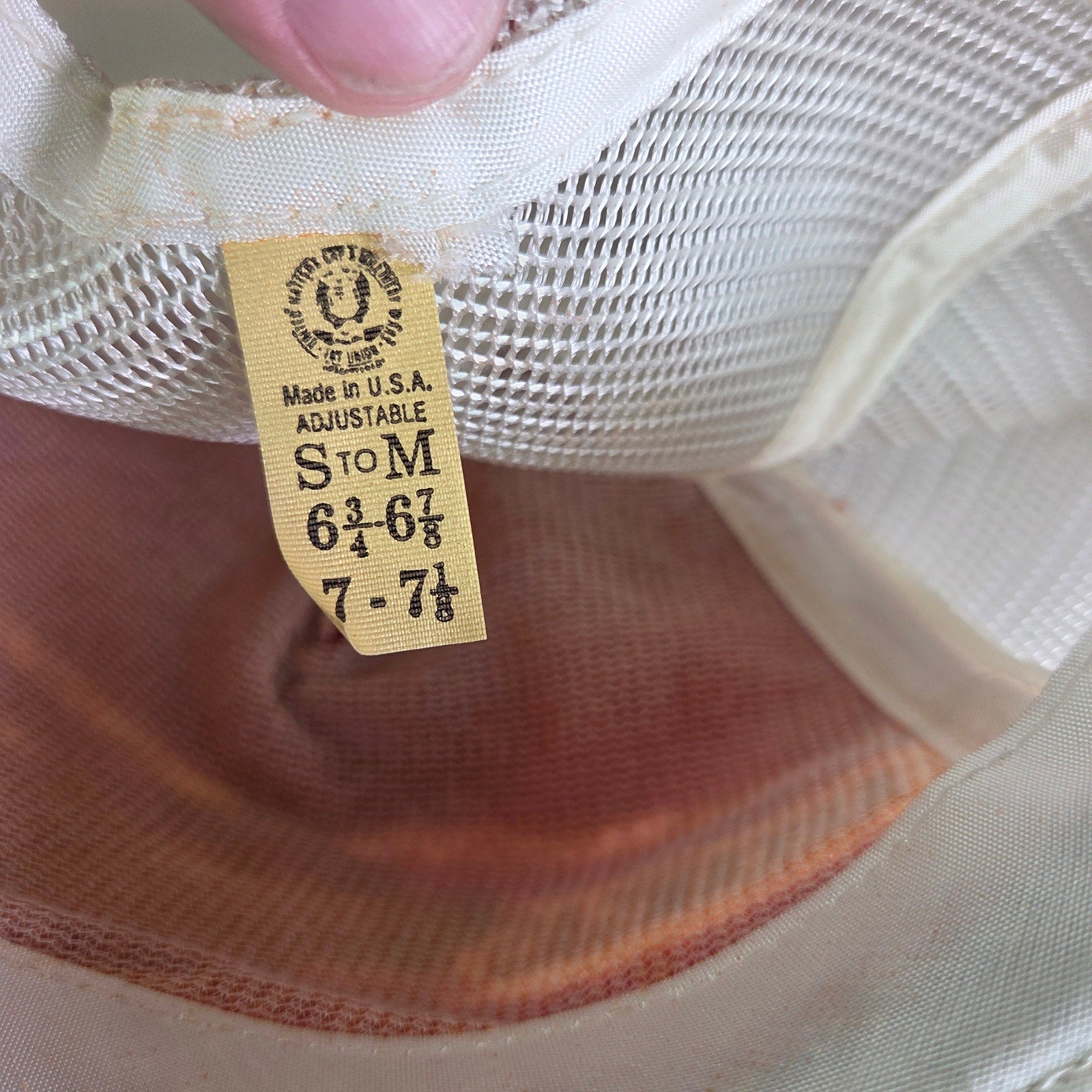 Vintage Arkansas Razorbacks Trucker Hat Mesh Snapback Made USA 70s 80s