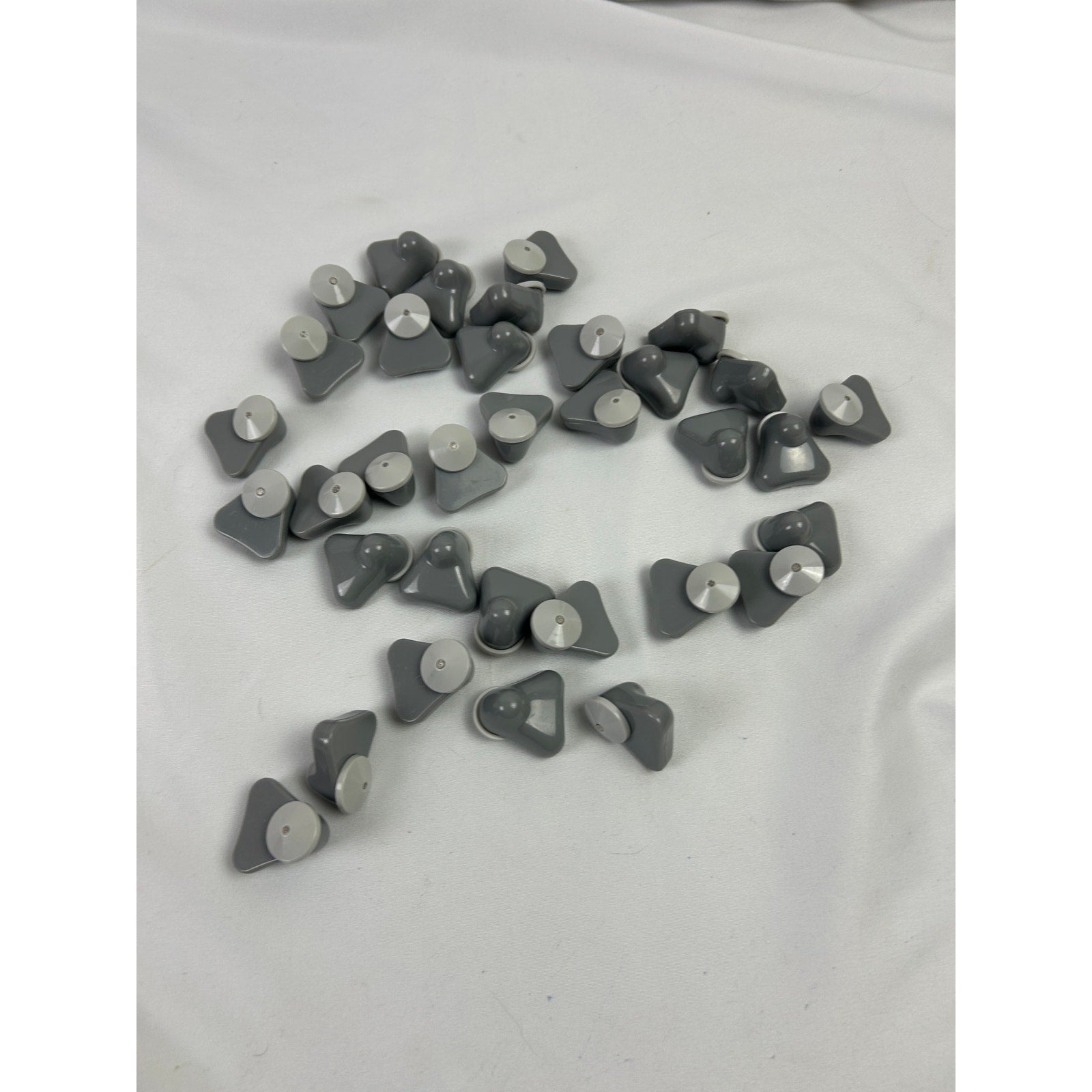 Retail Security Tags Gray EAS Hard Tags Anti Theft Lot Clothing Store