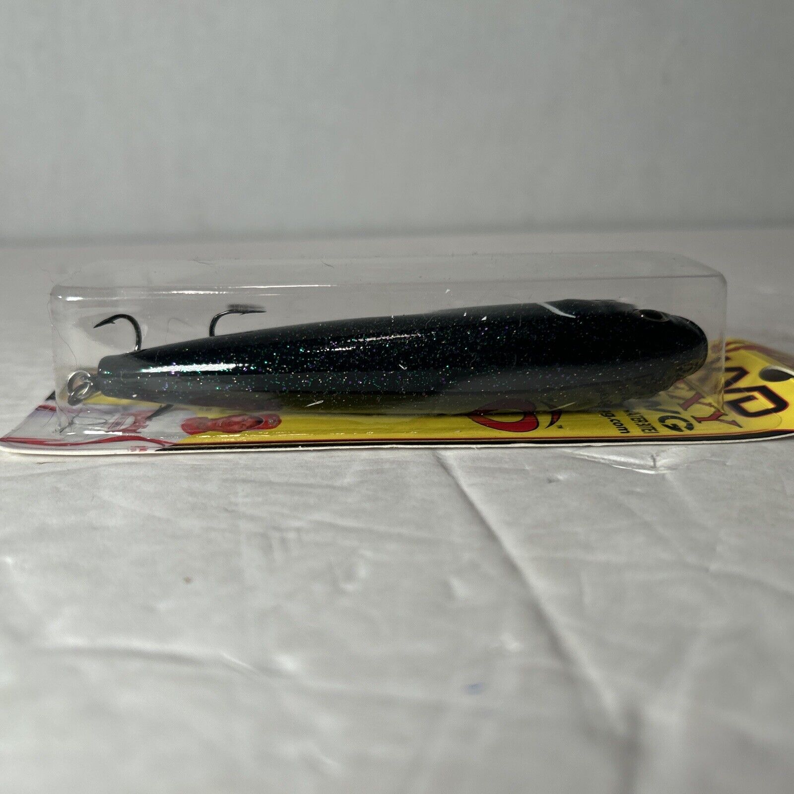 Strike King KVD 4 1/2-inch Sexy Dawg - Black Lab HCKVDSD-668