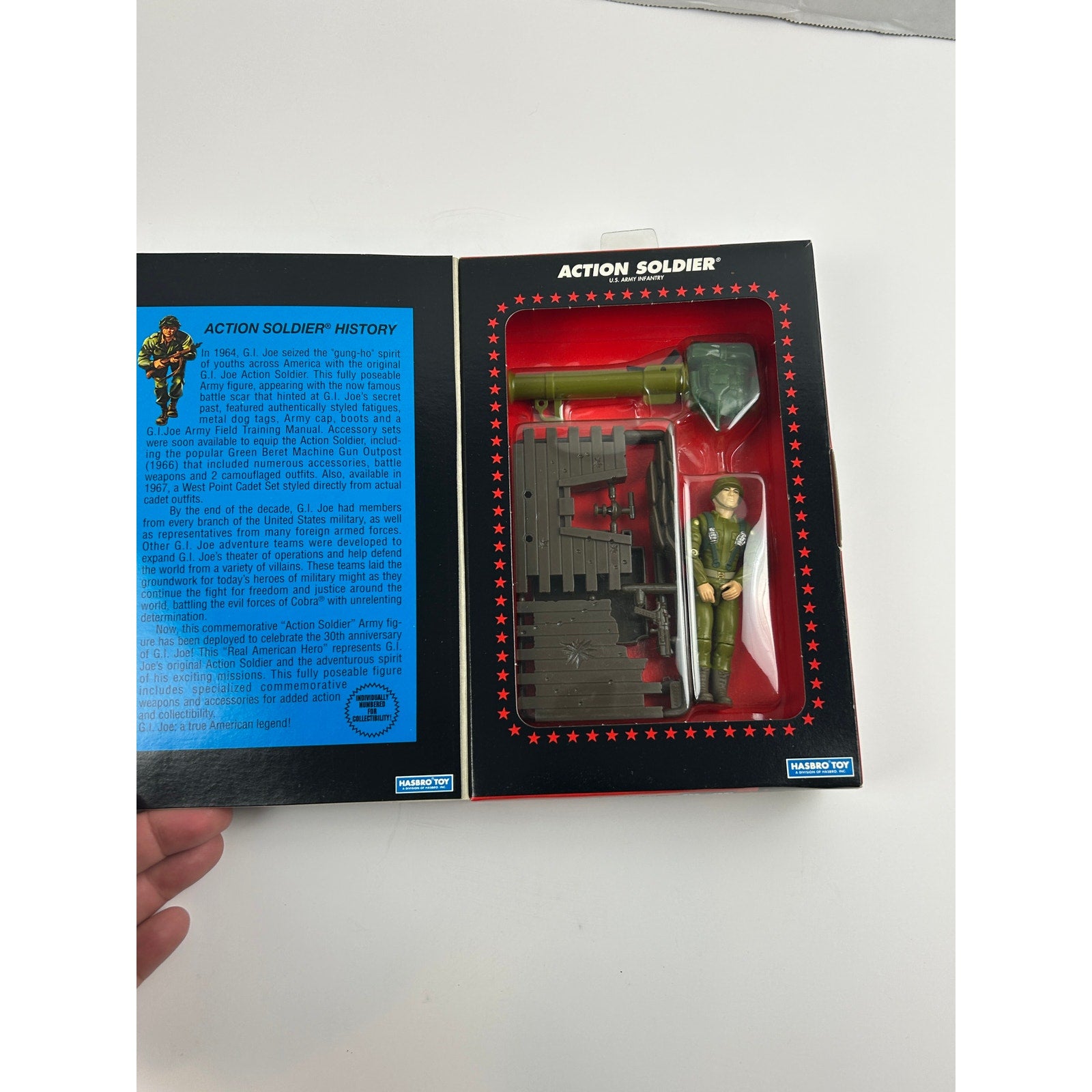 1994 G.I. Joe 30th Anniversary Action Soldier 3¾″ Army Infantry NIB