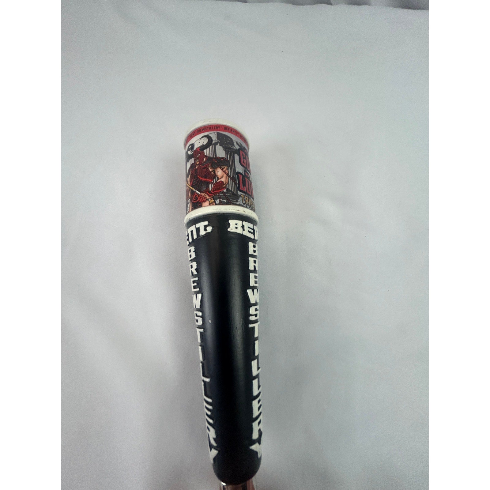 Bent Brewstillery Giga Lupin Triple IPA Beer Tap Handle Minnesota Brewery 9in