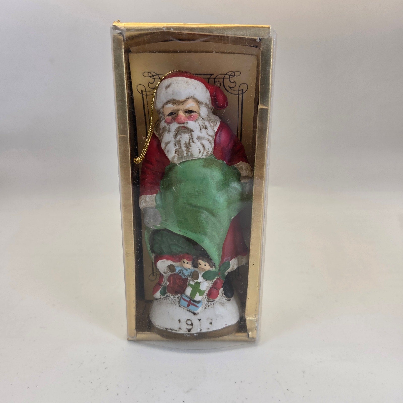 1990 Memories of Santa Circa 1913 Tomta Ornament Box Christmas Reproductions