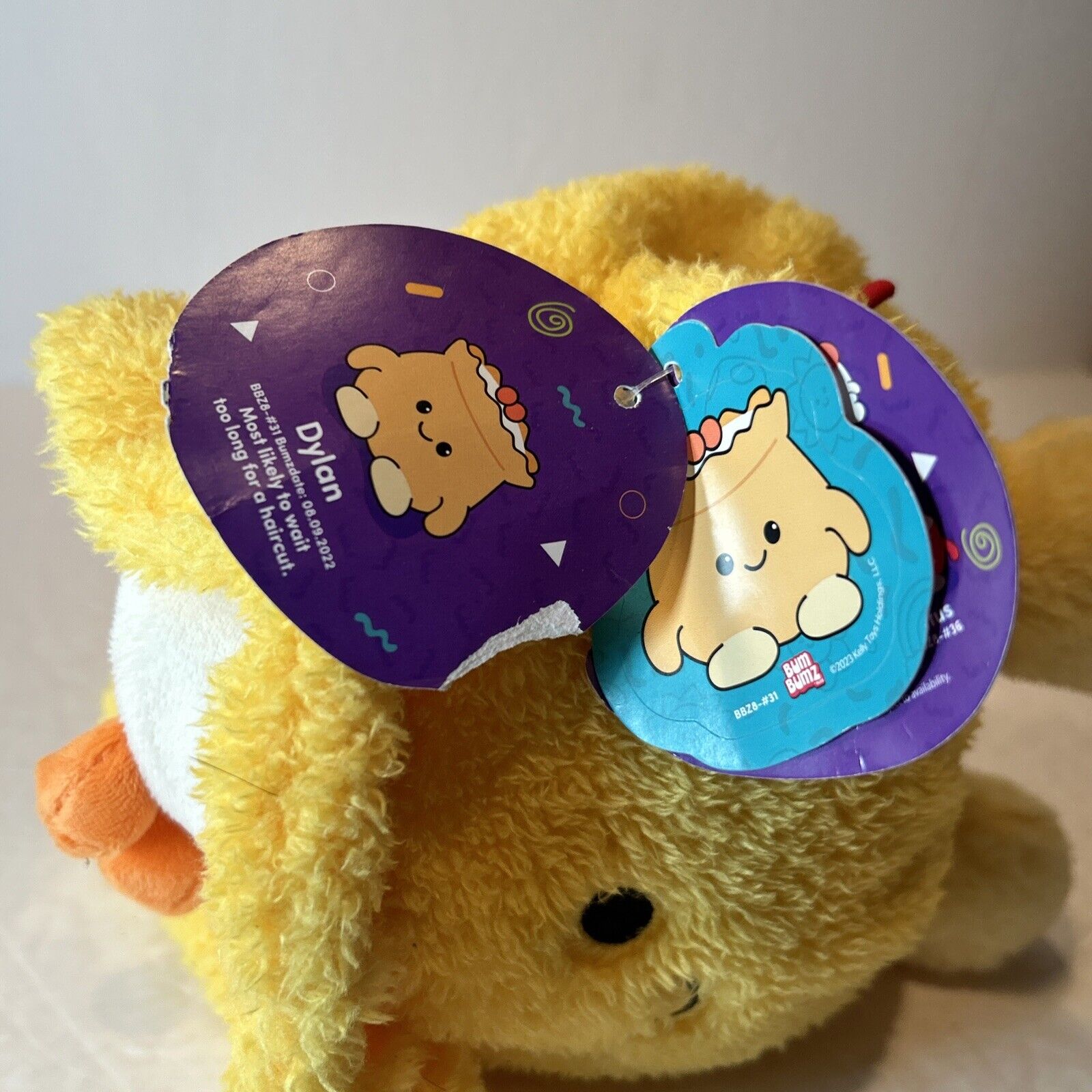Bum Bumz Dylan The Dumpling 7" TakeoutBumz Plush NWT Russ Kellytoy NEW