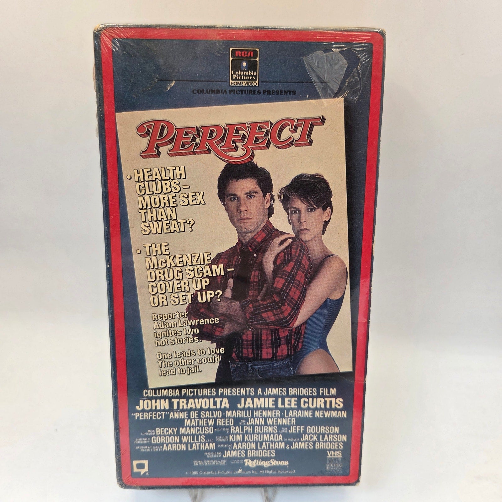 Perfect Sealed VHS 1985 John Travolta Jamie Lee Curtis RCA Columbia