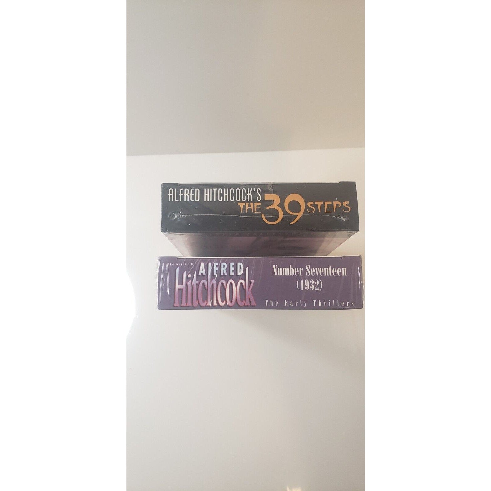Alfred Hitchcock lot of 2 New Sealed VHS The 39 Steps & Number Seventeen
