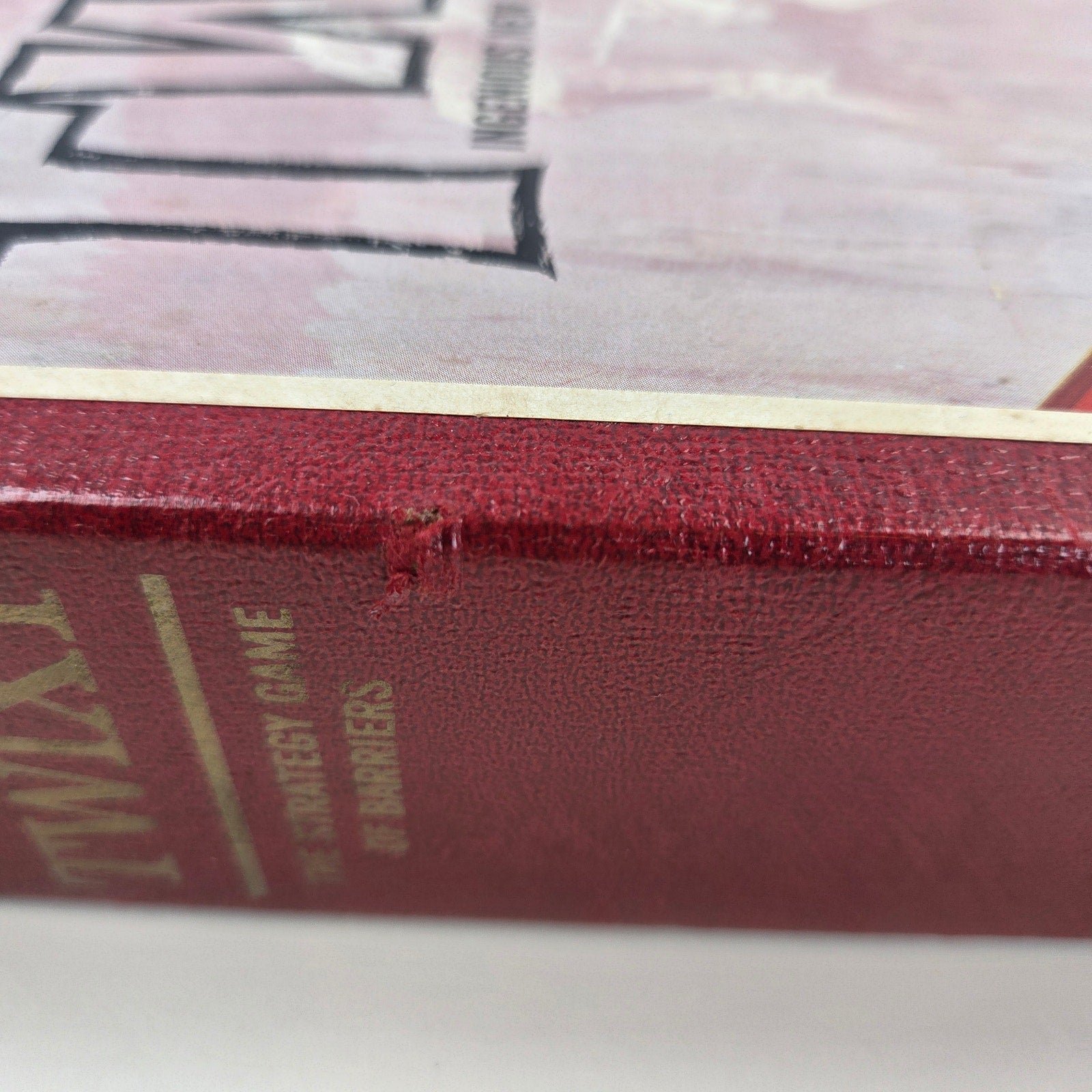 Vintage 1962 3M TwixT Bookshelf Strategy Board Game Complete Excellent