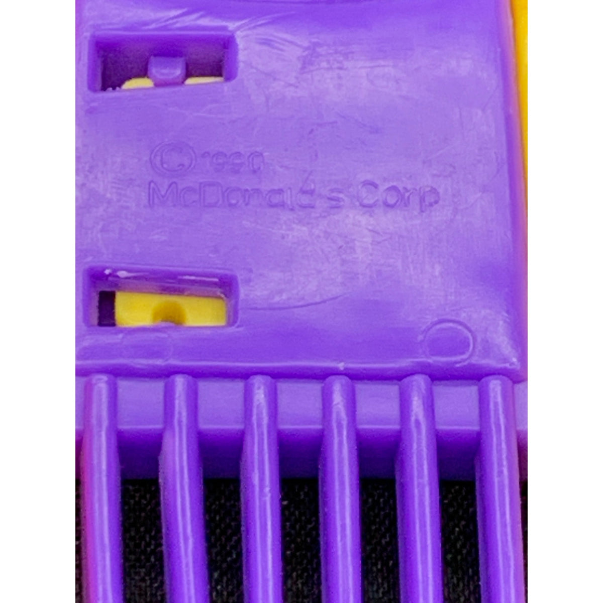 1990 McDonald's Good Morning Happy Meal McDonaldland Connectible Comb Complete