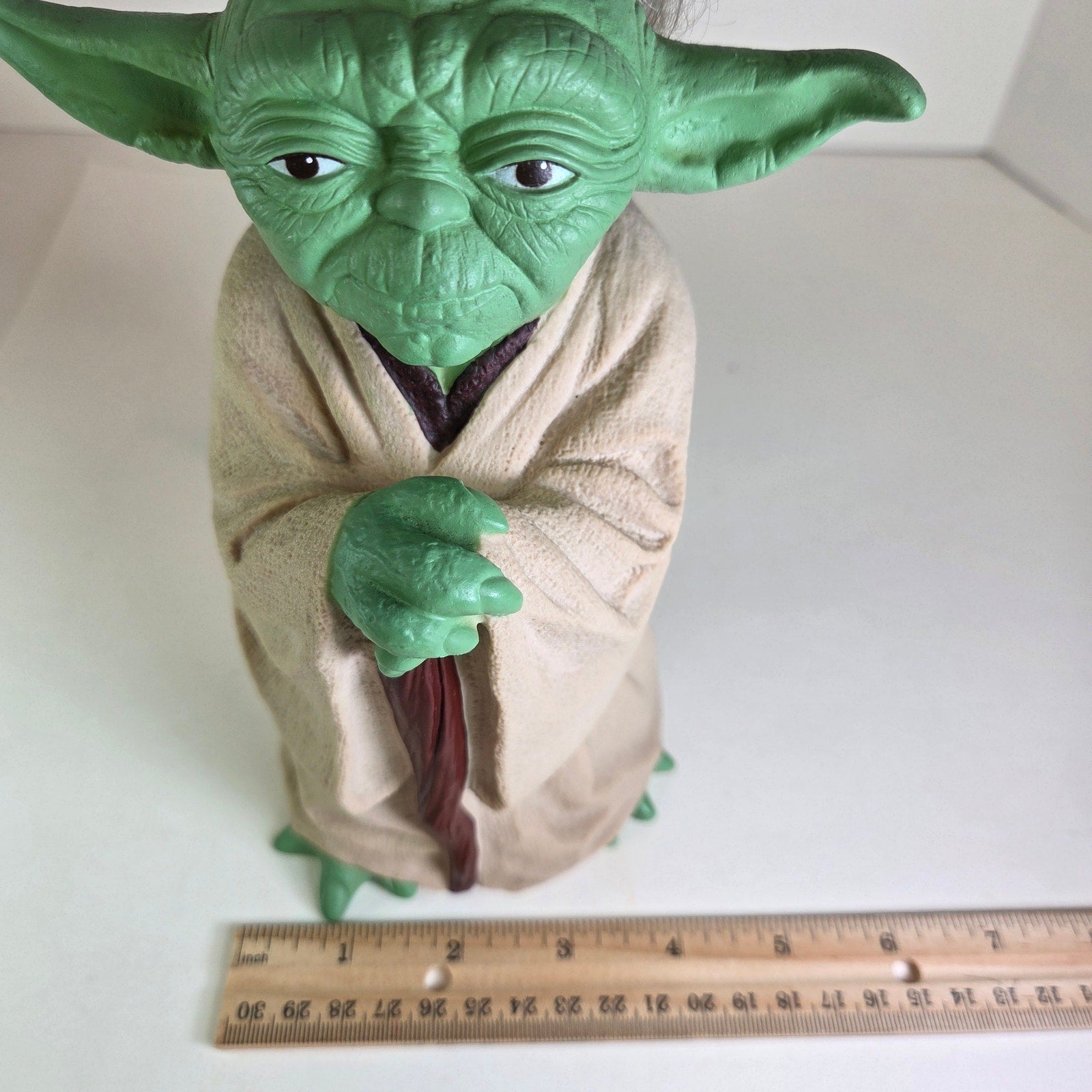 1981 Star Wars Yoda Figure Lucasfilm Hong Kong Rubber Molded Vintage Toy