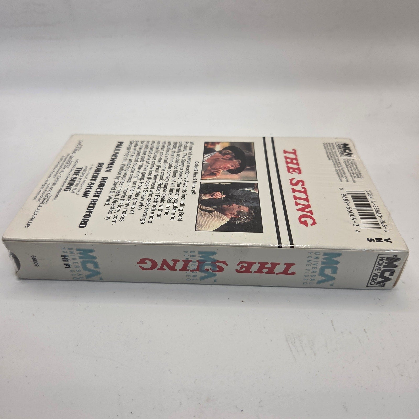 The Sting VHS Sealed 1979 MCA Vintage Paul Newman Robert Redford