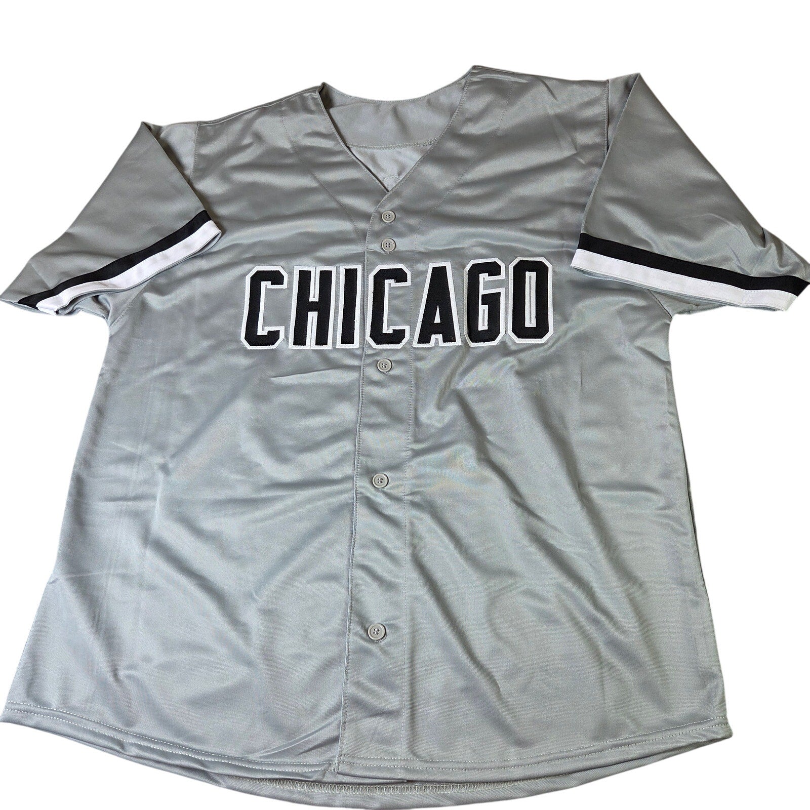 Frank Thomas Signed Chicago White Sox Custom Jersey Beckett Witness COA