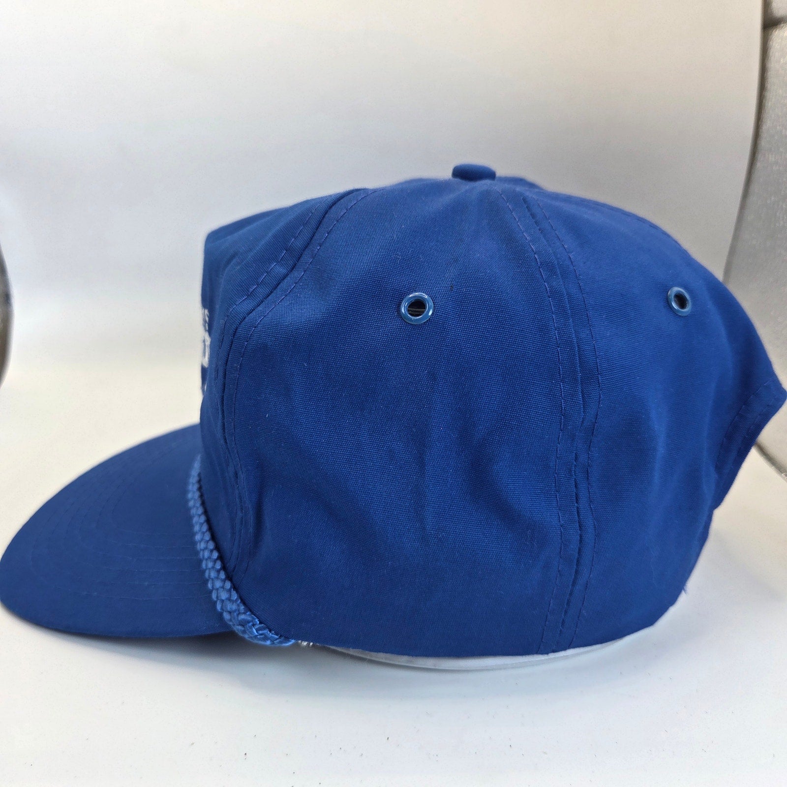 Vintage Mike Saxon's Inver Grove Ford Rope Snapback Hat OSFA Dealership Cap