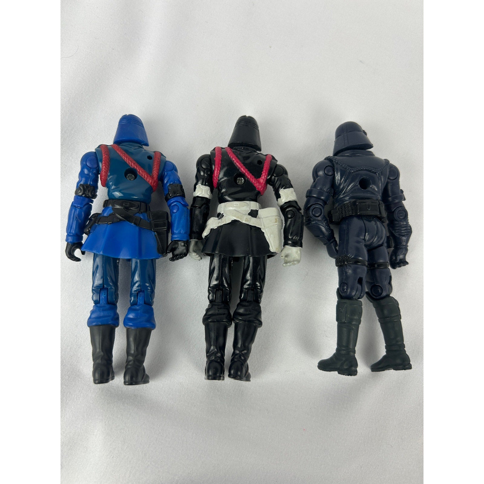GI Joe Cobra Commander Figure Lot Neo Viper Baroness C.L.A.W.S.