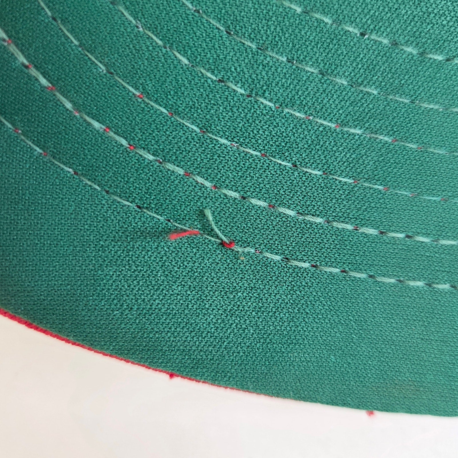 Vintage 80s Trucker Hat Log Gables Webster Wisconsin Snapback Mesh Red White