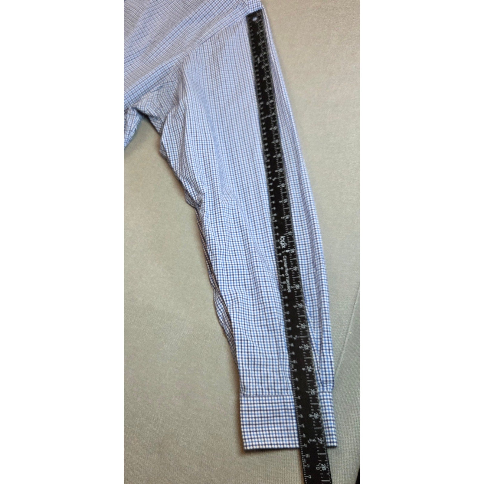 Polo Ralph Lauren 2XLT Blue Gingham Button Down Shirt Cotton Long Sleeve