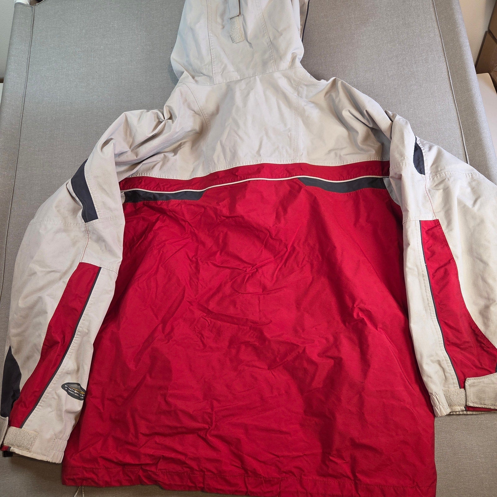 Columbia Vertex Omni-Shield CORE Interchange Jacket Shell Men’s L Red Gray 2004