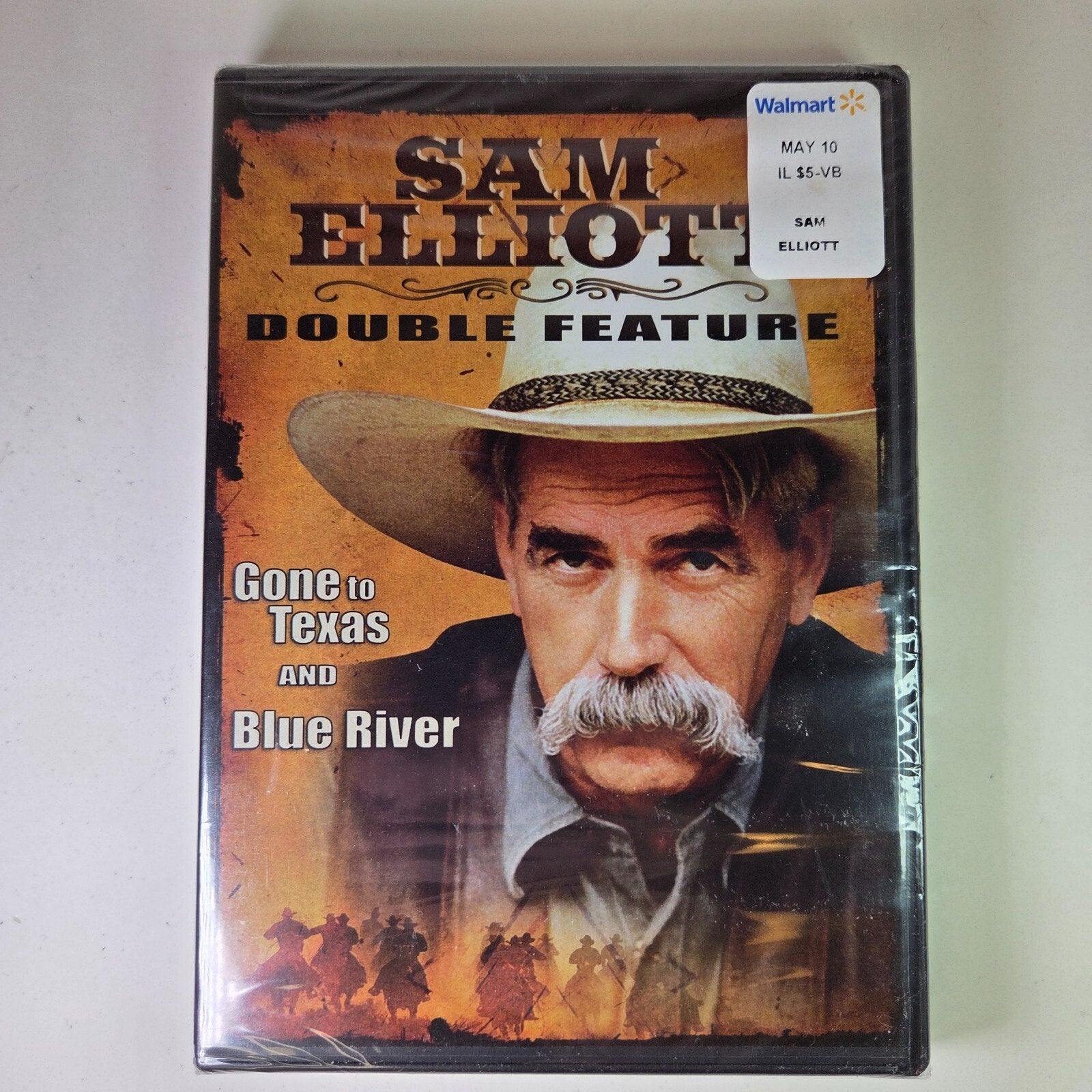 Sam Elliott Double Feature DVD Gone To Texas Blue River 2009