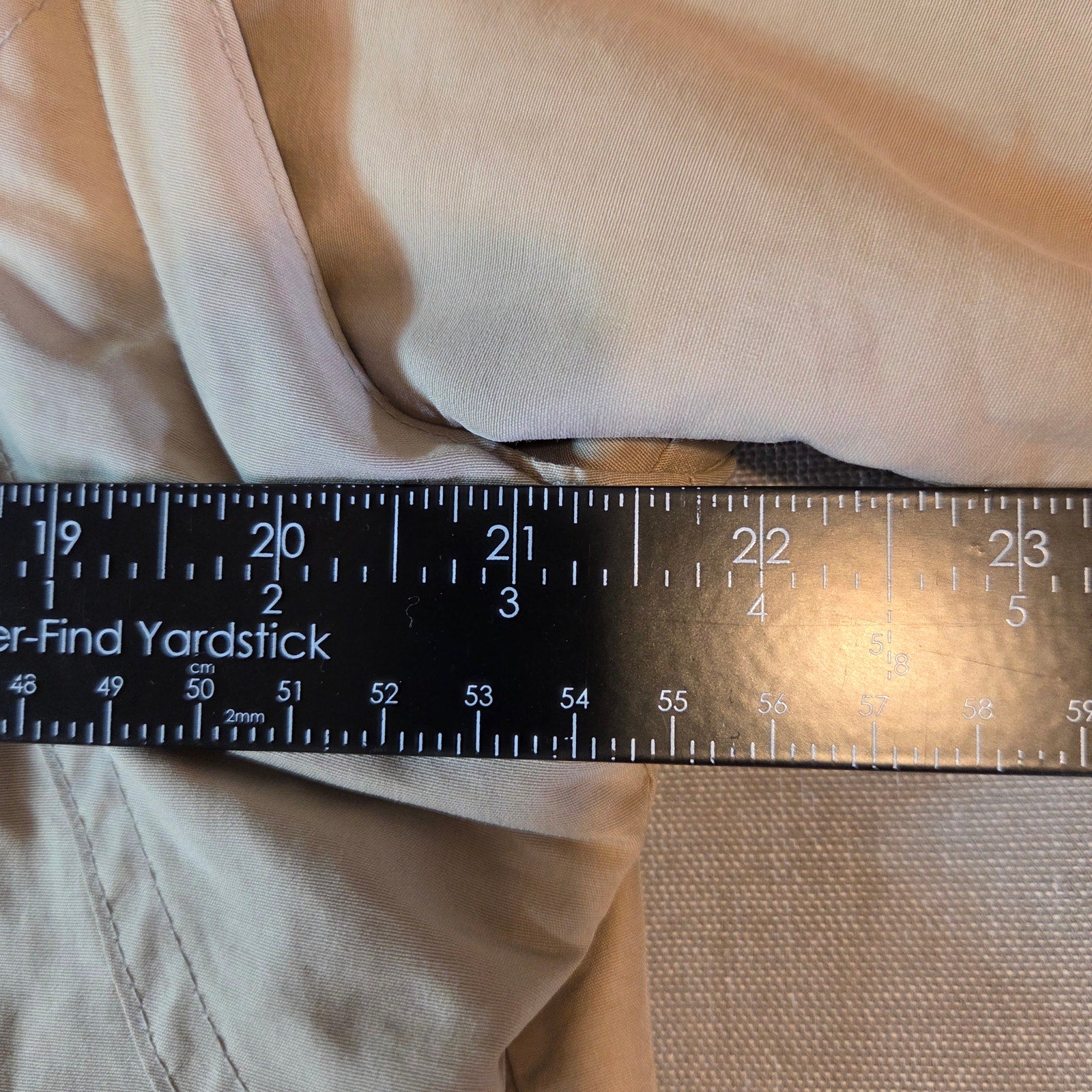 L.L. Bean Women’s Convertible Field Jacket Vest Beige Large Zip Off Sleeves