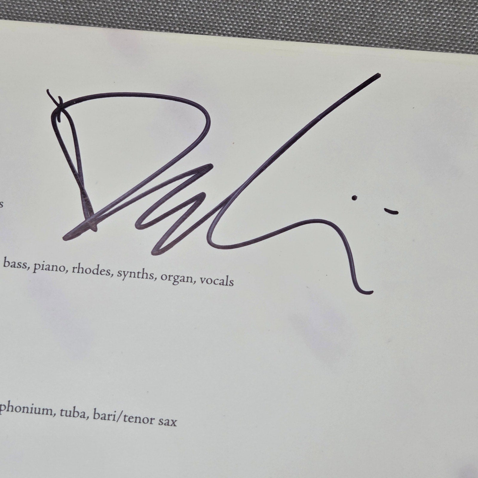 The Antlers Familiars Signed Vinyl LP x4 Peter Silberman JSA COA 2014
