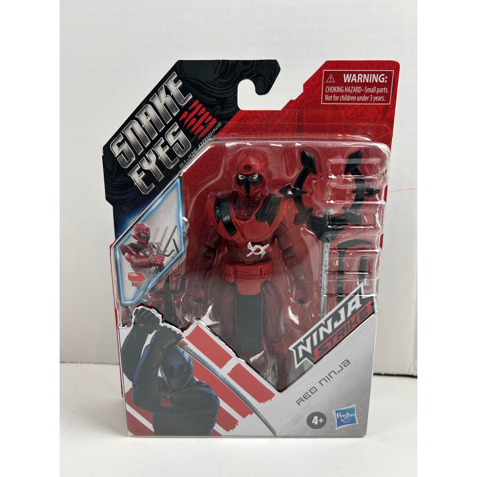 GI Joe Origins Ninja Strike Lot of 4 Storm Shadow Red Ninja Scarlett