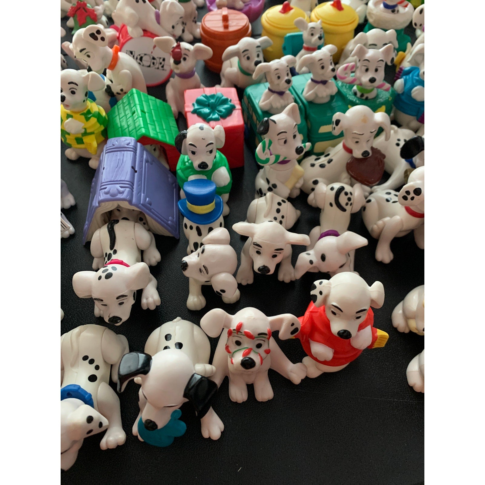 1996 McDonalds Disney 101 Dalmatians Complete Set 101 Toys Plus 5 Duplicates