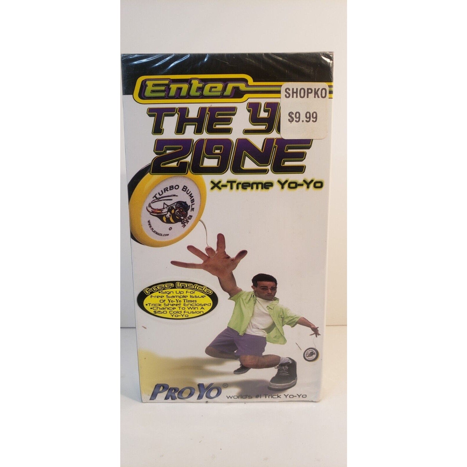Enter The Yo Zone: X-Treme Yo-Yo RARE Simitar 1999 VHS NEW Sealed