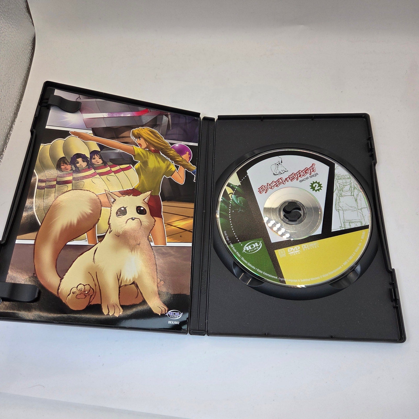 Excel Saga Volume 2 DVD Missions Improbable ADV Films Anime English Japanese