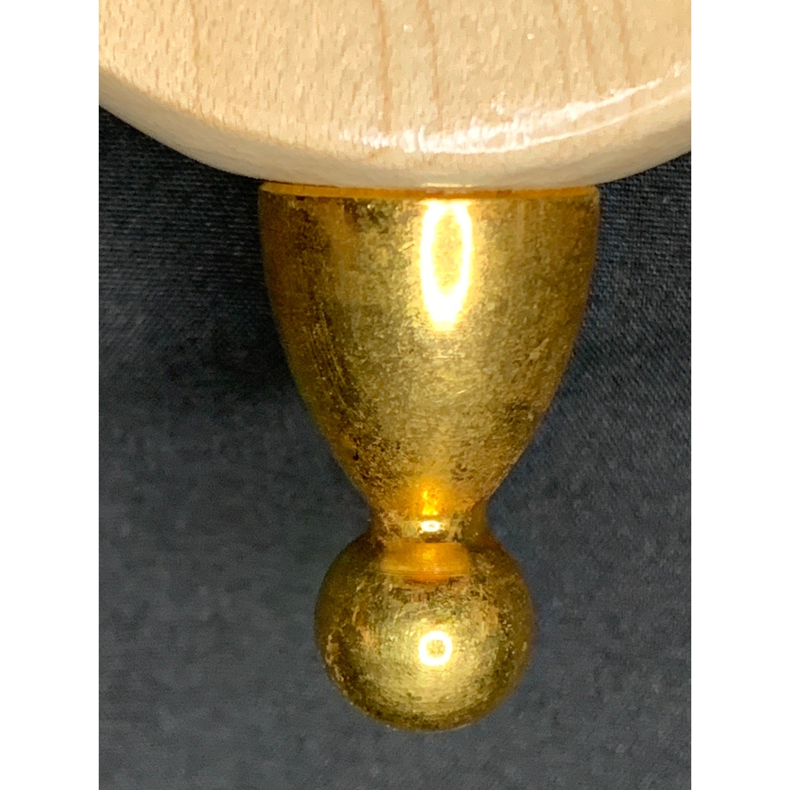 Beck's Oktoberfest Beer Tap Handle Wood Brass 12 Inch German Bar Keg Pull