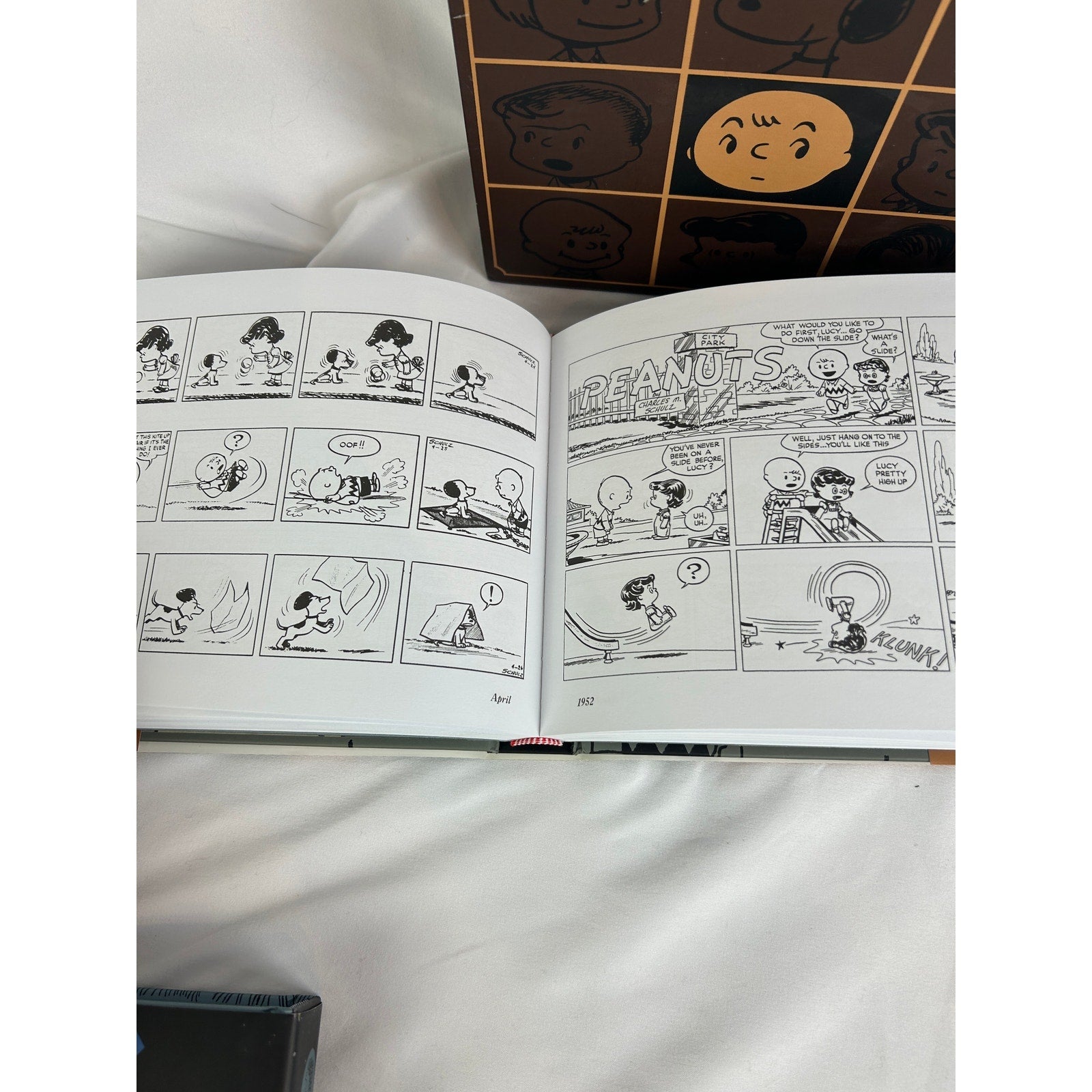 The Complete Peanuts Vol 1-2 Box Set 1950-1954 Fantagraphics Hard Cover