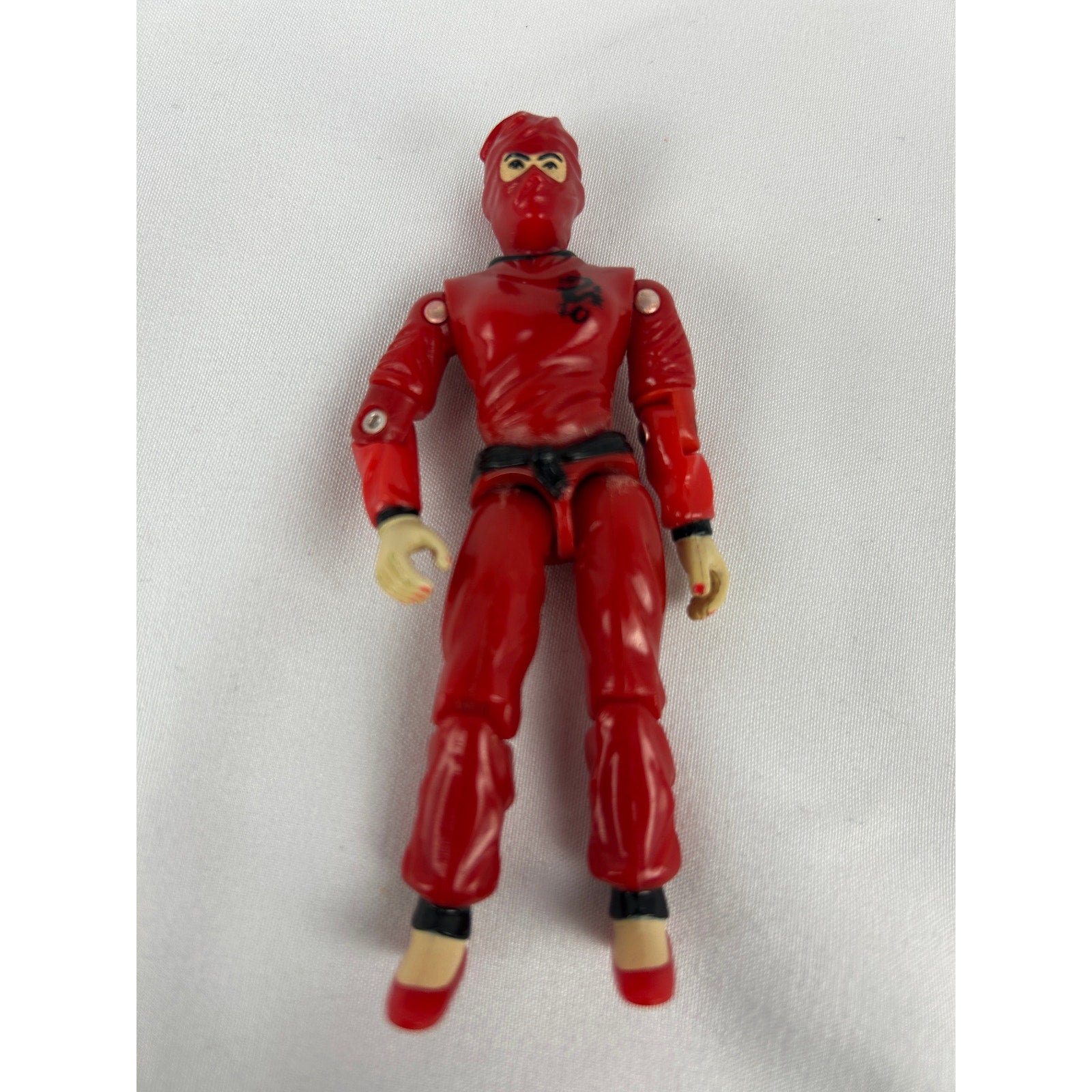 GI Joe Jinx Ninja Intelligence Action Figure 1987 Hasbro w Weapons File Card